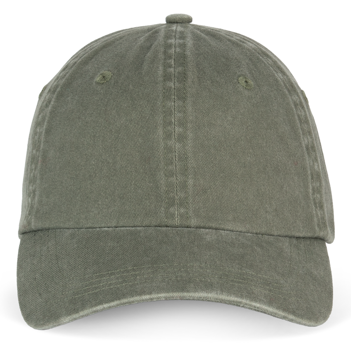 NS040 - Gorra ecorresponsable efecto lavado unisex - Washed Organic Khaki - frontal