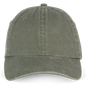 NS040 - Gorra ecorresponsable efecto lavado unisex - Washed Organic Khaki - frontal