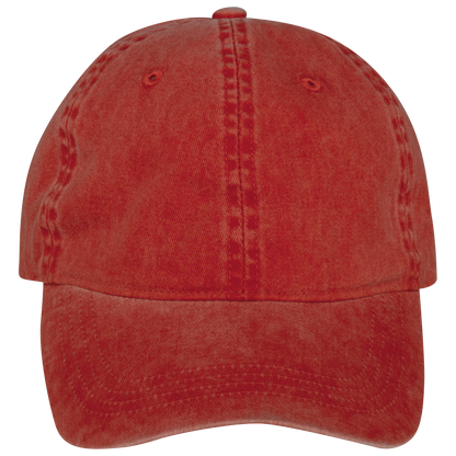 NS040 - Gorra ecorresponsable efecto lavado unisex - Washed Paprika - frontal