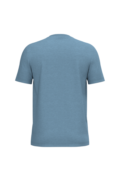 NS300 - Camiseta ecorresponsable unisex - Cool Blue Heather - trasera