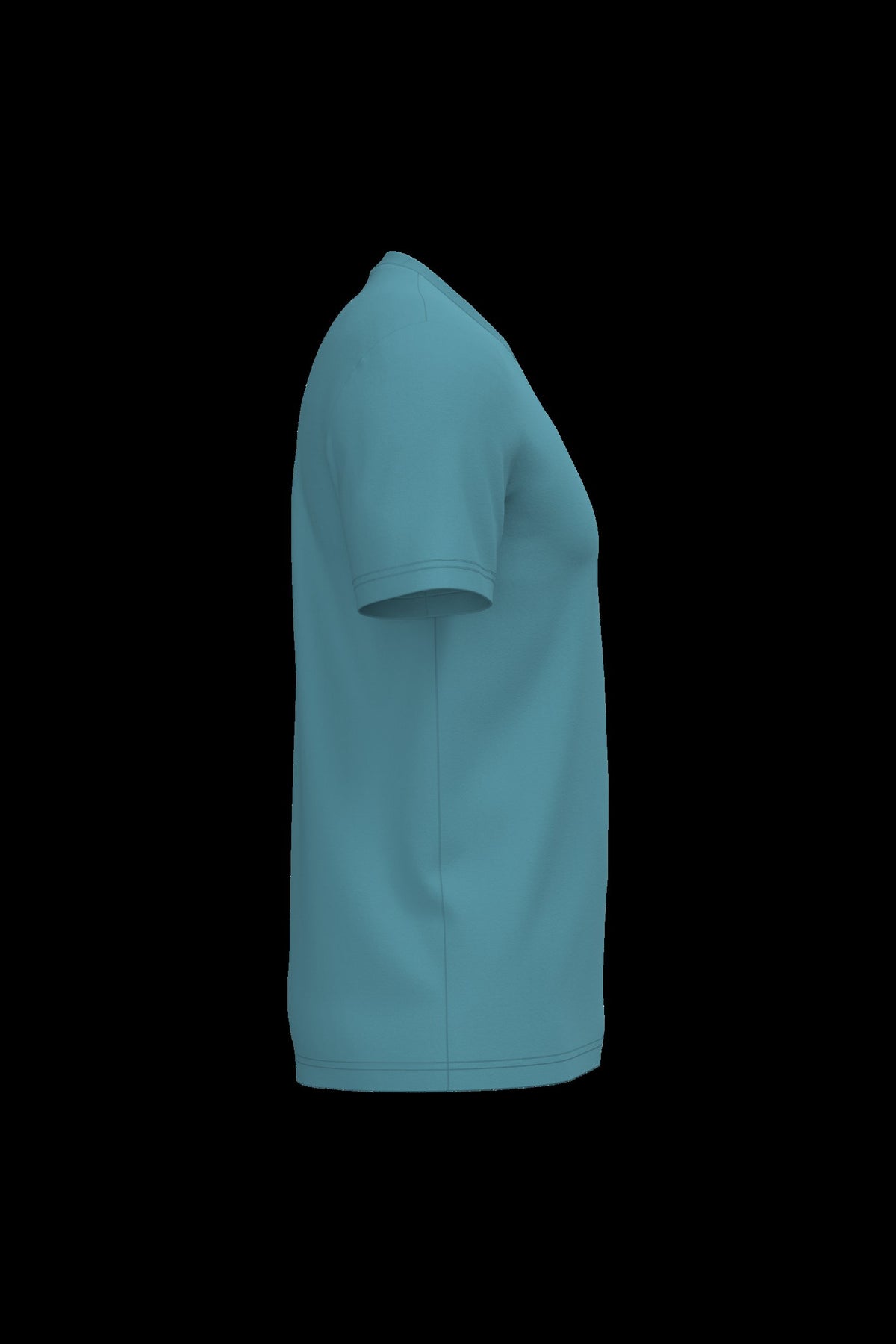 NS300 - Camiseta ecorresponsable unisex - Adriatic Blue - lateral