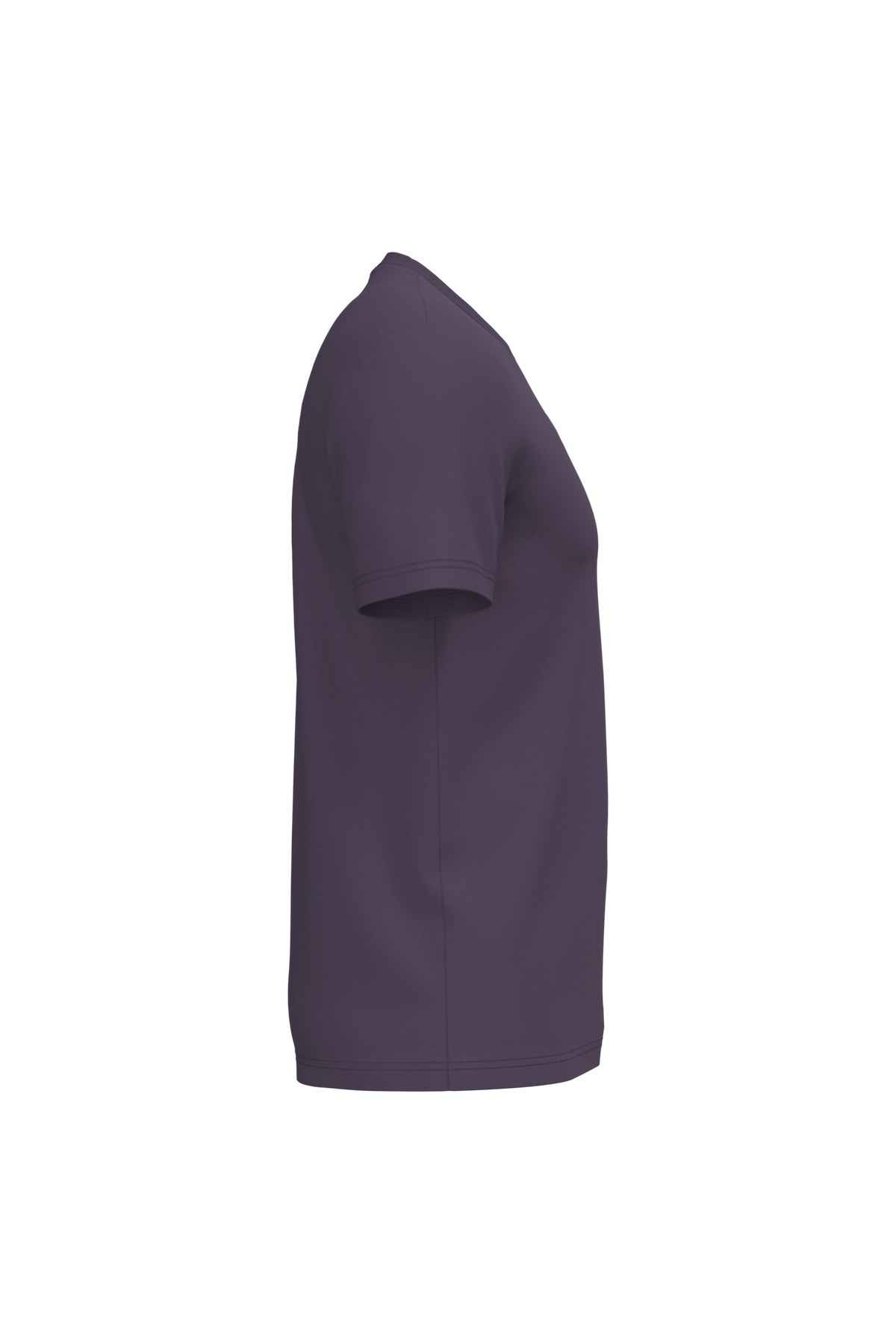 NS300 - Camiseta ecorresponsable unisex - Deep Plum - lateral