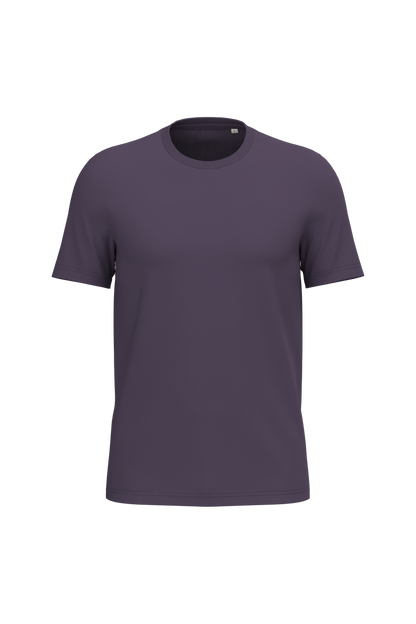 NS300 - Camiseta ecorresponsable unisex - Deep Plum - frontal