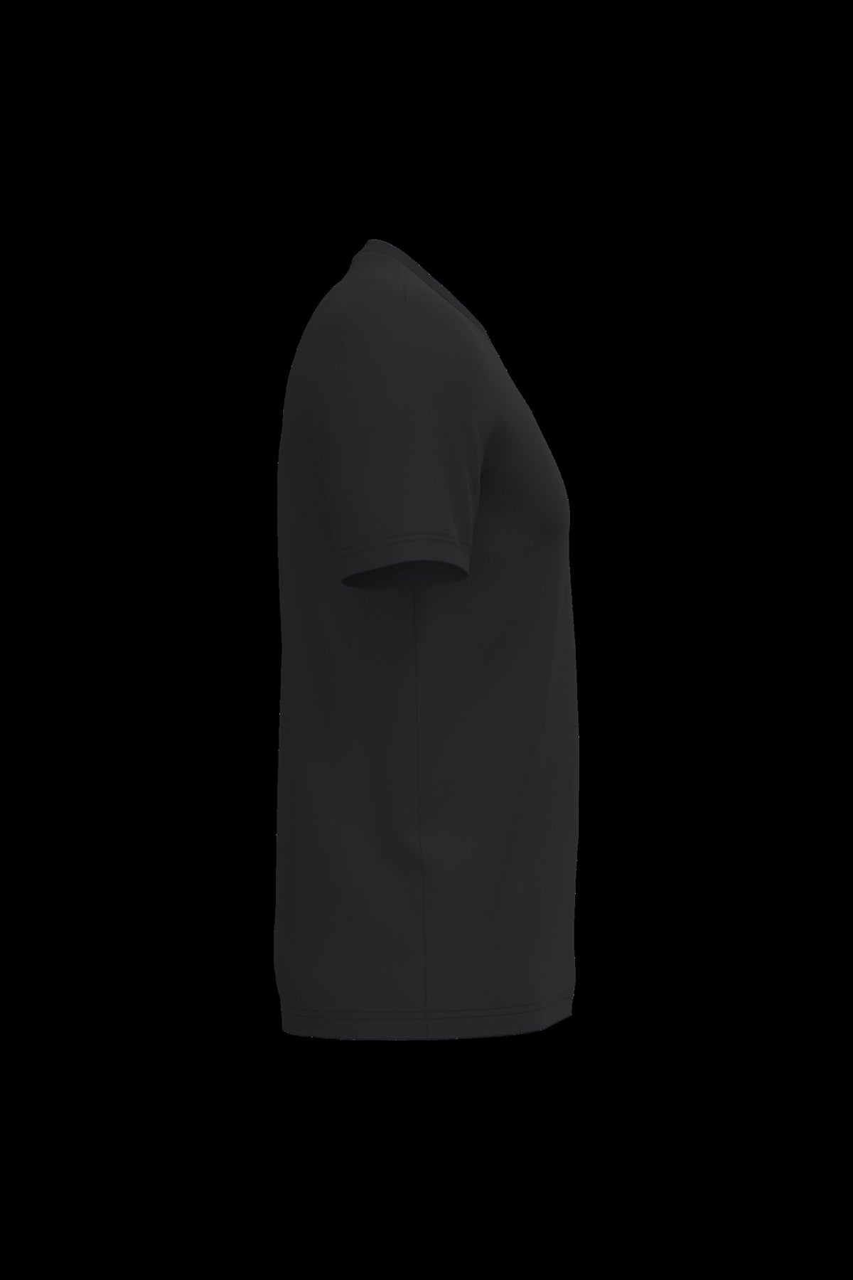 NS305 - Camiseta ecorresponsable unisex - Black - lateral