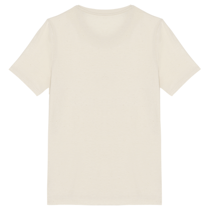 NS307 - Camiseta ecorresponsable infantil - Raw Natural - trasera