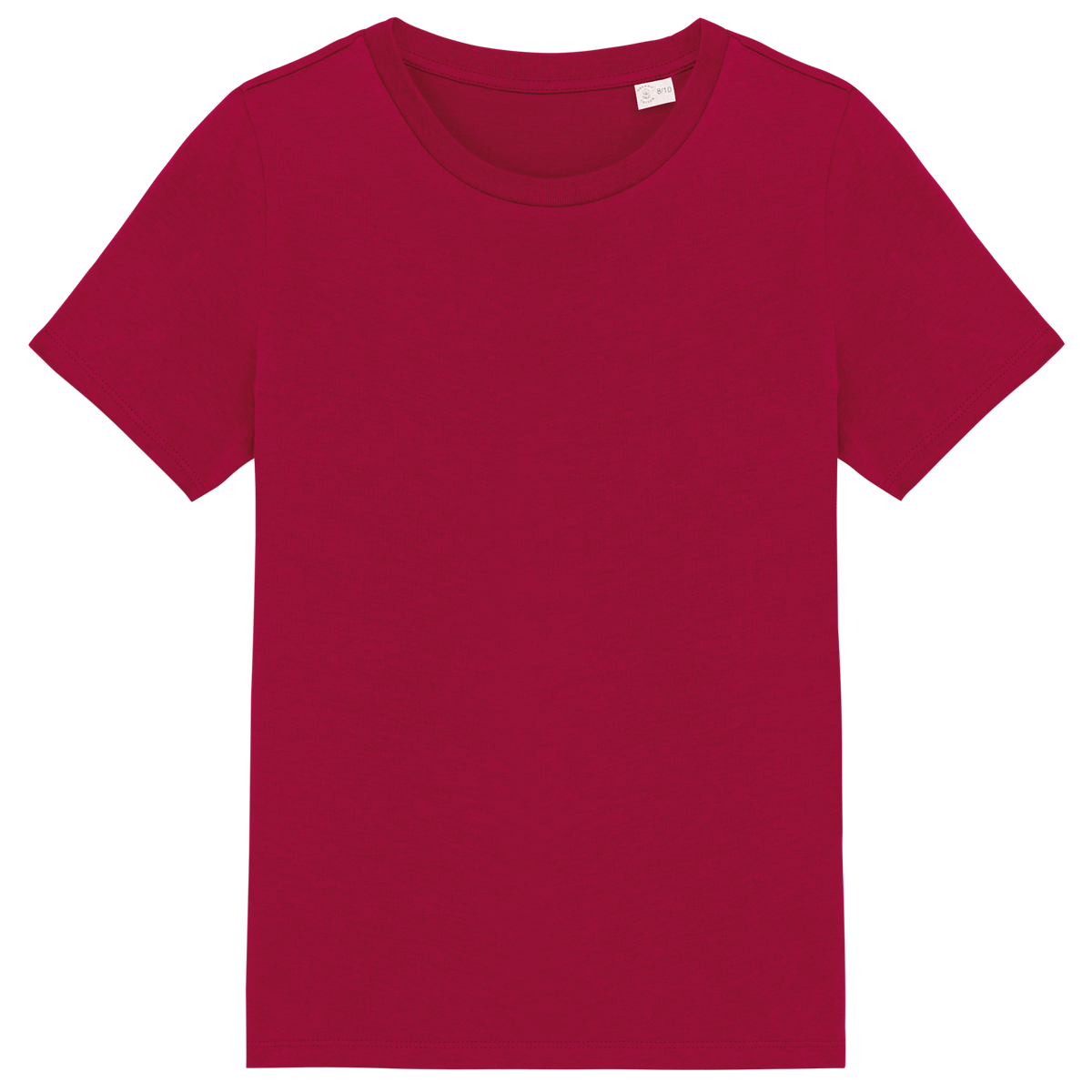 NS307 - Camiseta ecorresponsable infantil - Hibiscus Red - frontal