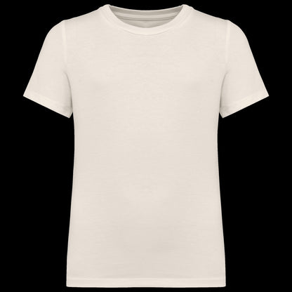 NS307 - Camiseta ecorresponsable infantil - Raw Natural - frontal
