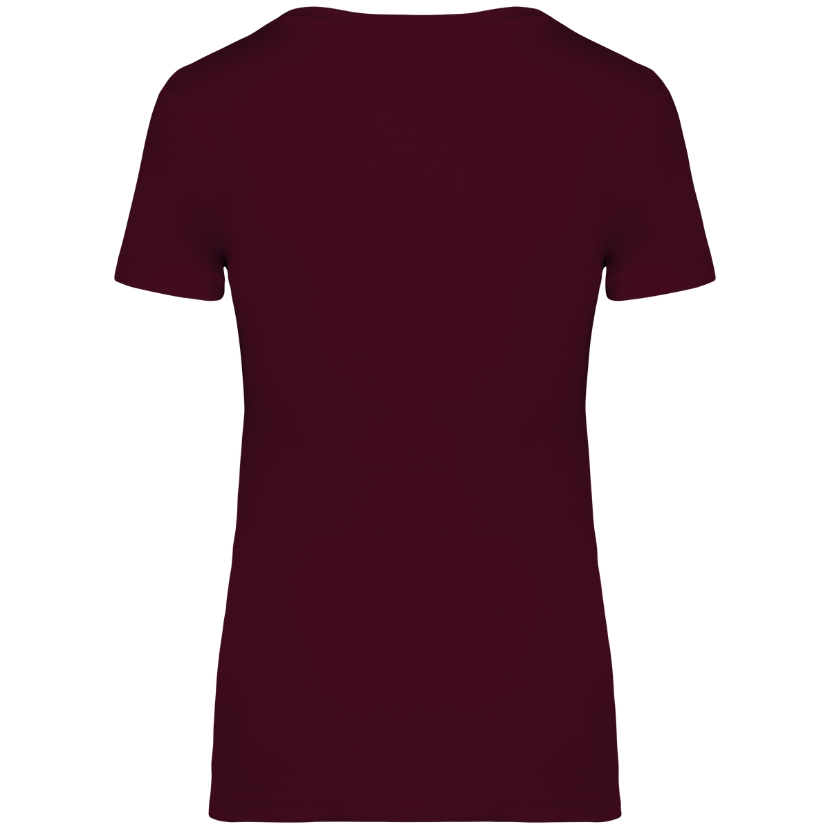 NS324 - Camiseta ecorresponsable mujer - Dark Cherry - trasera