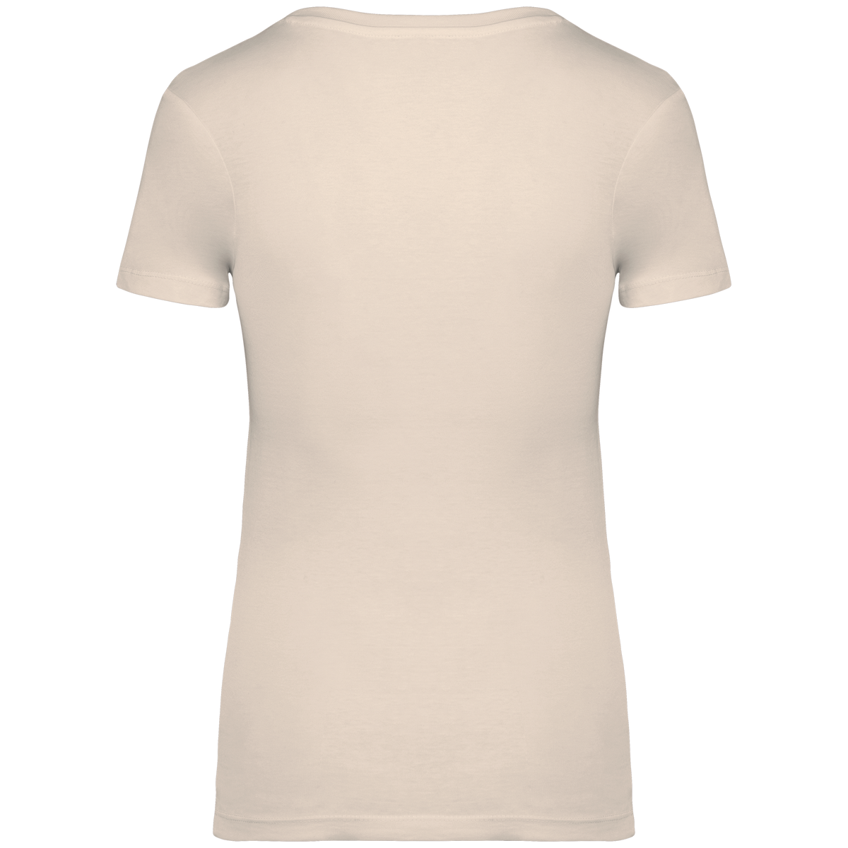 NS324 - Camiseta ecorresponsable mujer - Ivory - trasera