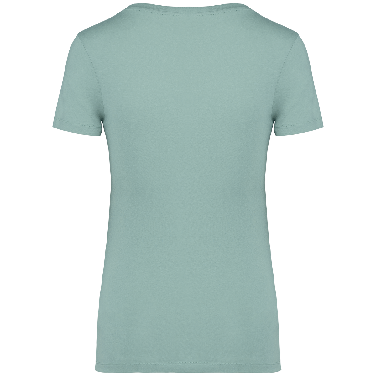 NS324 - Camiseta ecorresponsable mujer - Jade Green - trasera