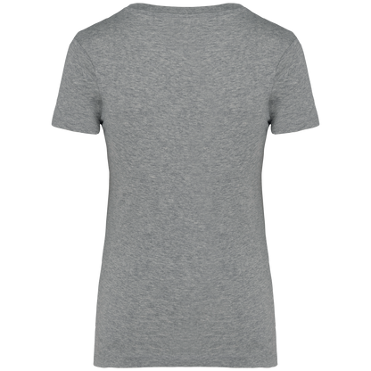 NS324 - Camiseta ecorresponsable mujer - Moon Grey Heather - trasera