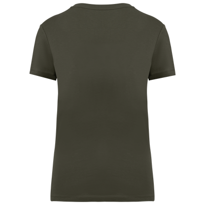 NS324 - Camiseta ecorresponsable mujer - Organic Khaki - trasera