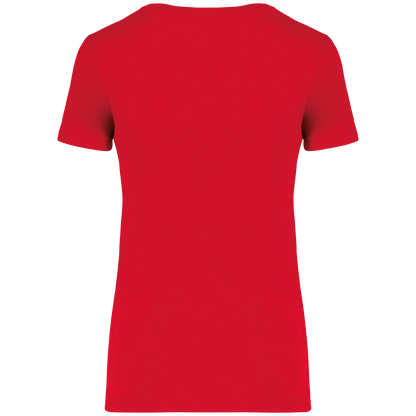 NS324 - Camiseta ecorresponsable mujer - Poppy Red - trasera