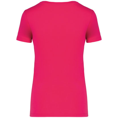 NS324 - Camiseta ecorresponsable mujer - Raspberry Sorbet - trasera