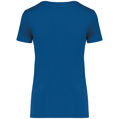 NS324 - Camiseta ecorresponsable mujer - Sea Blue - trasera