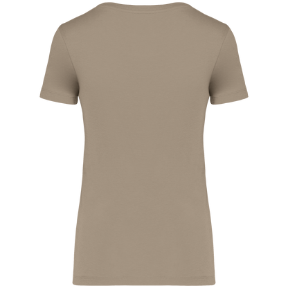 NS324 - Camiseta ecorresponsable mujer - Wet Sand - trasera