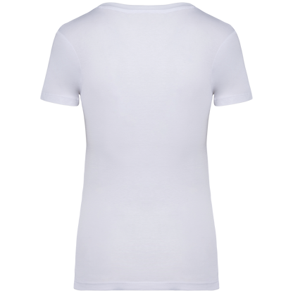 NS324 - Camiseta ecorresponsable mujer - White - trasera