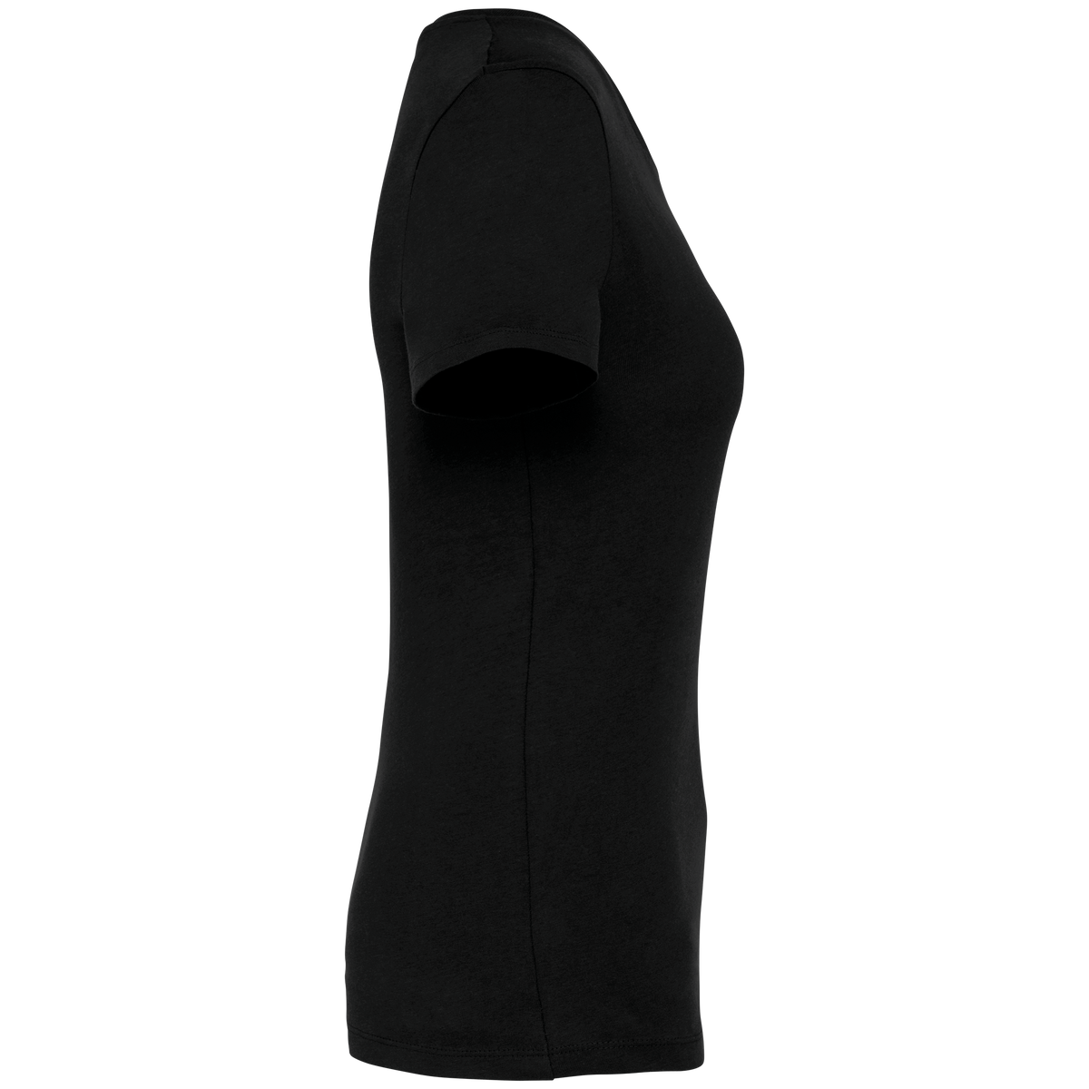 NS324 - Camiseta ecorresponsable mujer - Black - lateral