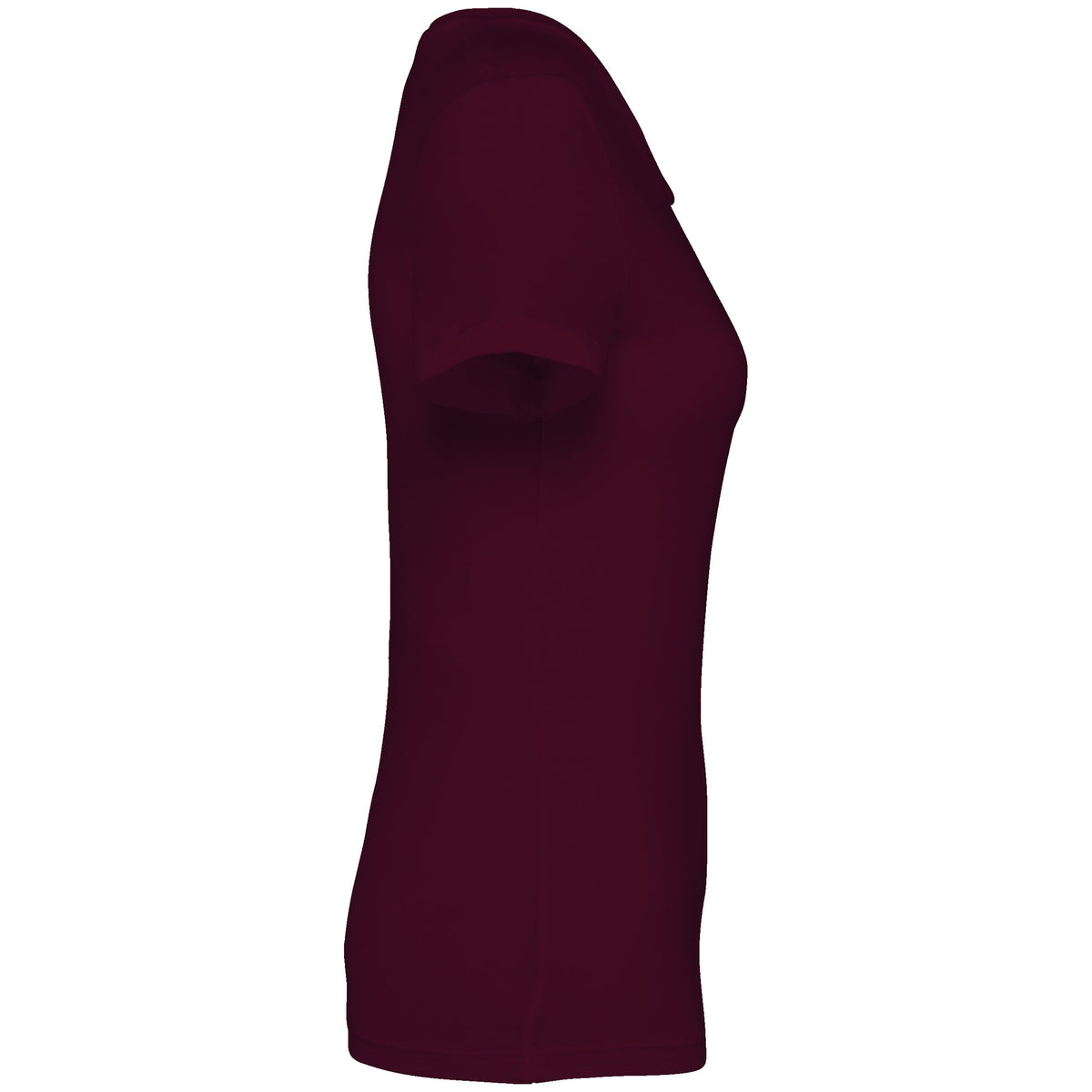 NS324 - Camiseta ecorresponsable mujer - Dark Cherry - lateral