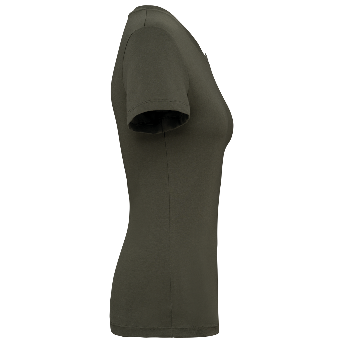 NS324 - Camiseta ecorresponsable mujer - Organic Khaki - lateral