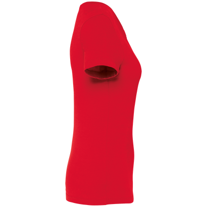 NS324 - Camiseta ecorresponsable mujer - Poppy Red - lateral