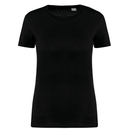 NS324 - Camiseta ecorresponsable mujer - Black - frontal