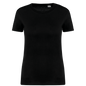 NS324 - Camiseta ecorresponsable mujer - Black - frontal