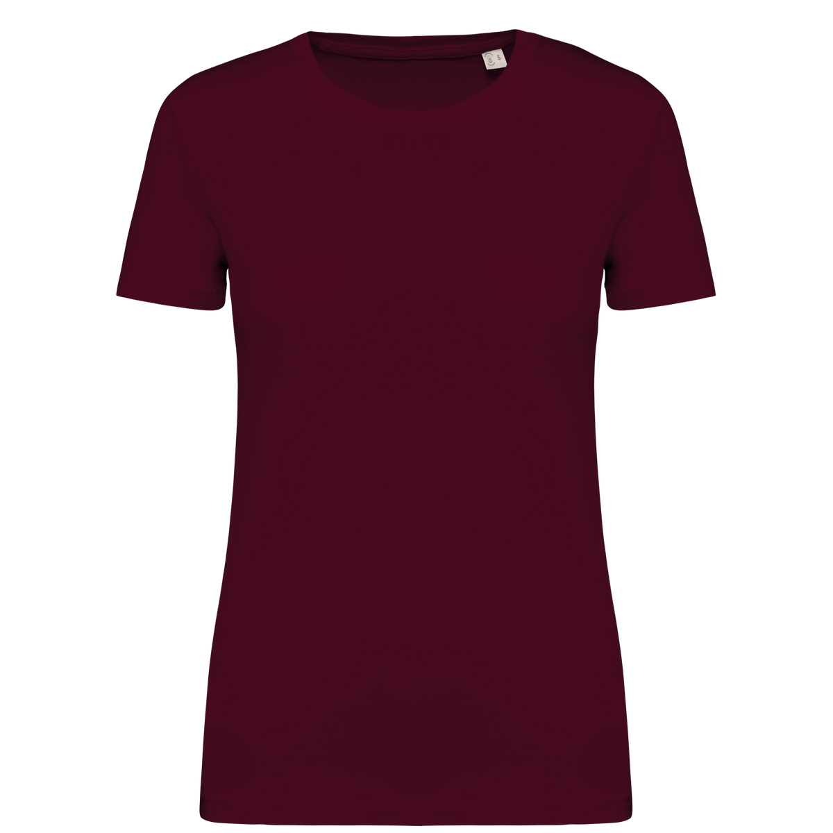NS324 - Camiseta ecorresponsable mujer - Dark Cherry - frontal