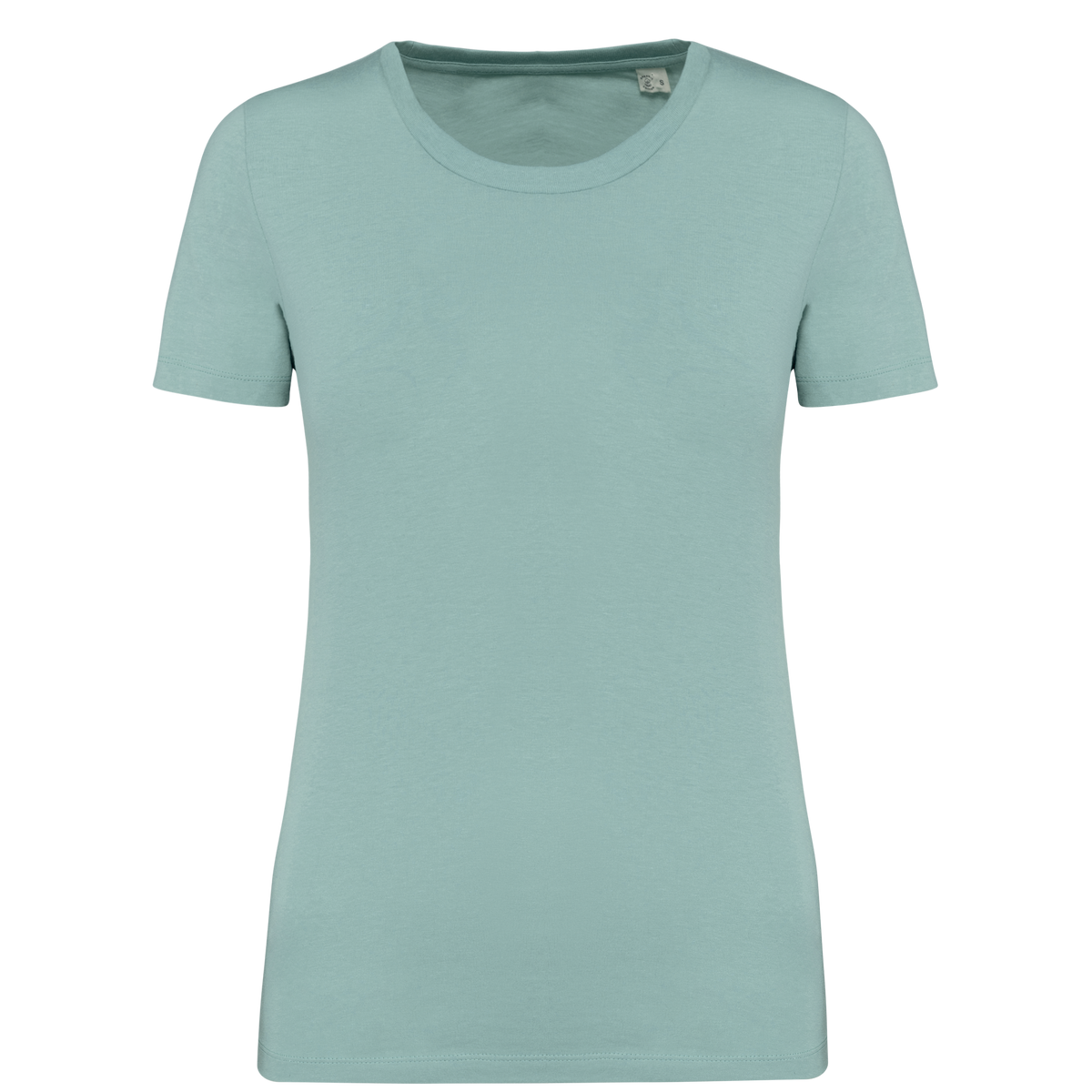 NS324 - Camiseta ecorresponsable mujer - Jade Green - frontal