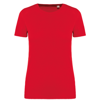 NS324 - Camiseta ecorresponsable mujer - Poppy Red - frontal