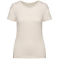 NS324 - Camiseta ecorresponsable mujer - Raw Natural - frontal