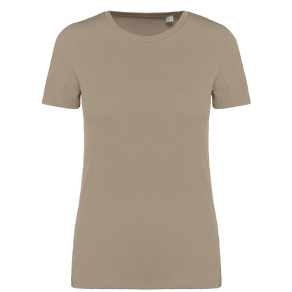 NS324 - Camiseta ecorresponsable mujer - Wet Sand - frontal
