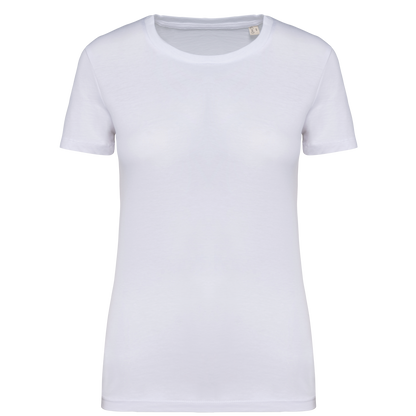 NS324 - Camiseta ecorresponsable mujer - White - frontal