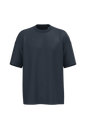 NS332 - Camiseta ecorresponsable oversize hombre - Navy Blue - frontal