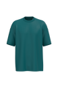 NS332 - Camiseta ecorresponsable oversize hombre - Peacock Green - frontal