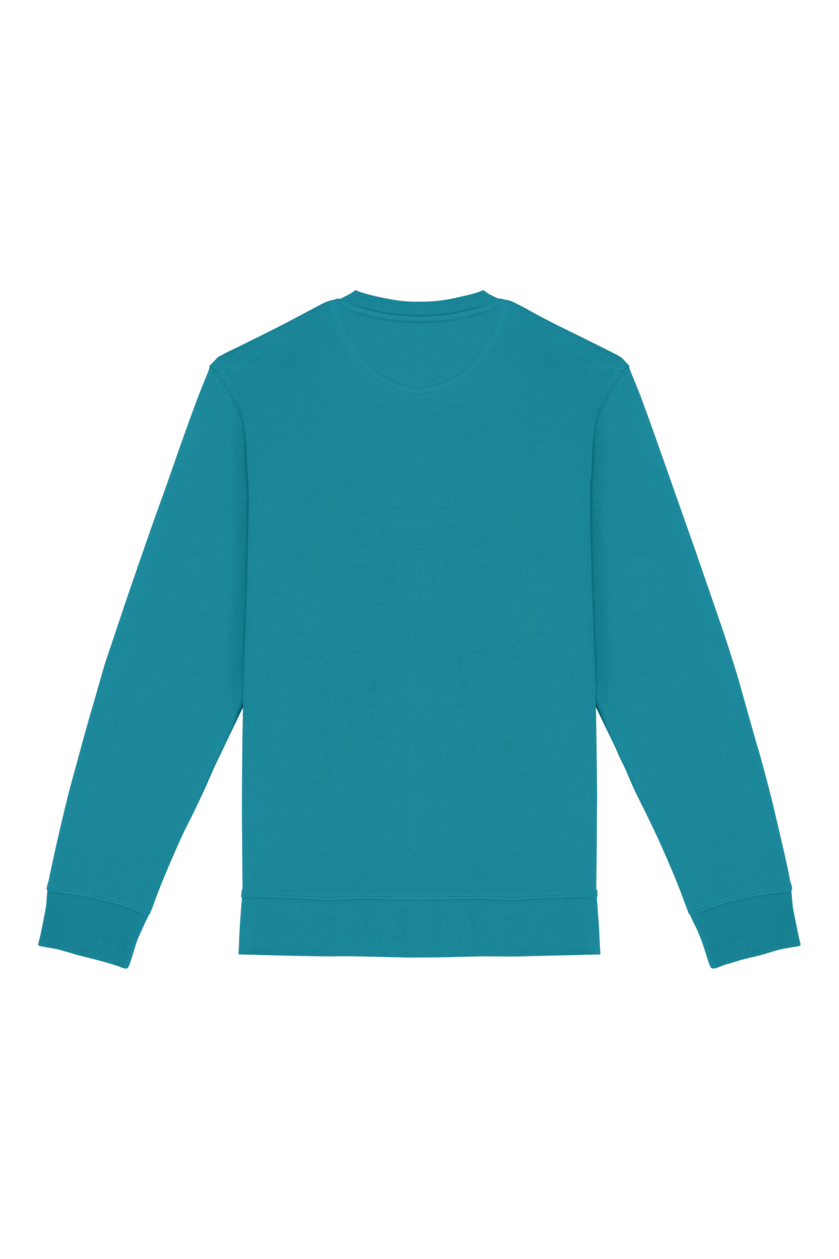 NS400 - Sudadera  ecorresponsable de cuello redondo unisex - Adriatic Blue - trasera