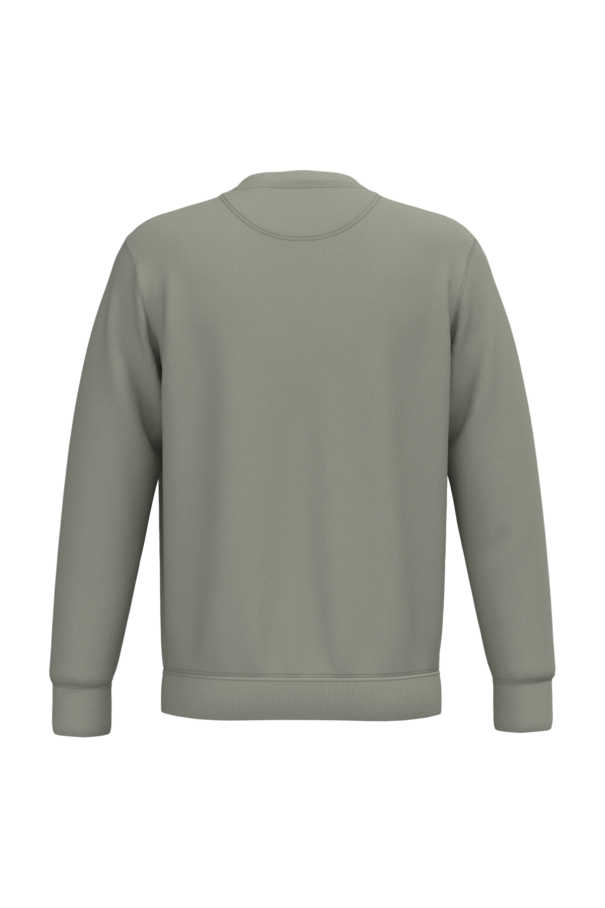 NS400 - Sudadera  ecorresponsable de cuello redondo unisex - Almond Green - trasera