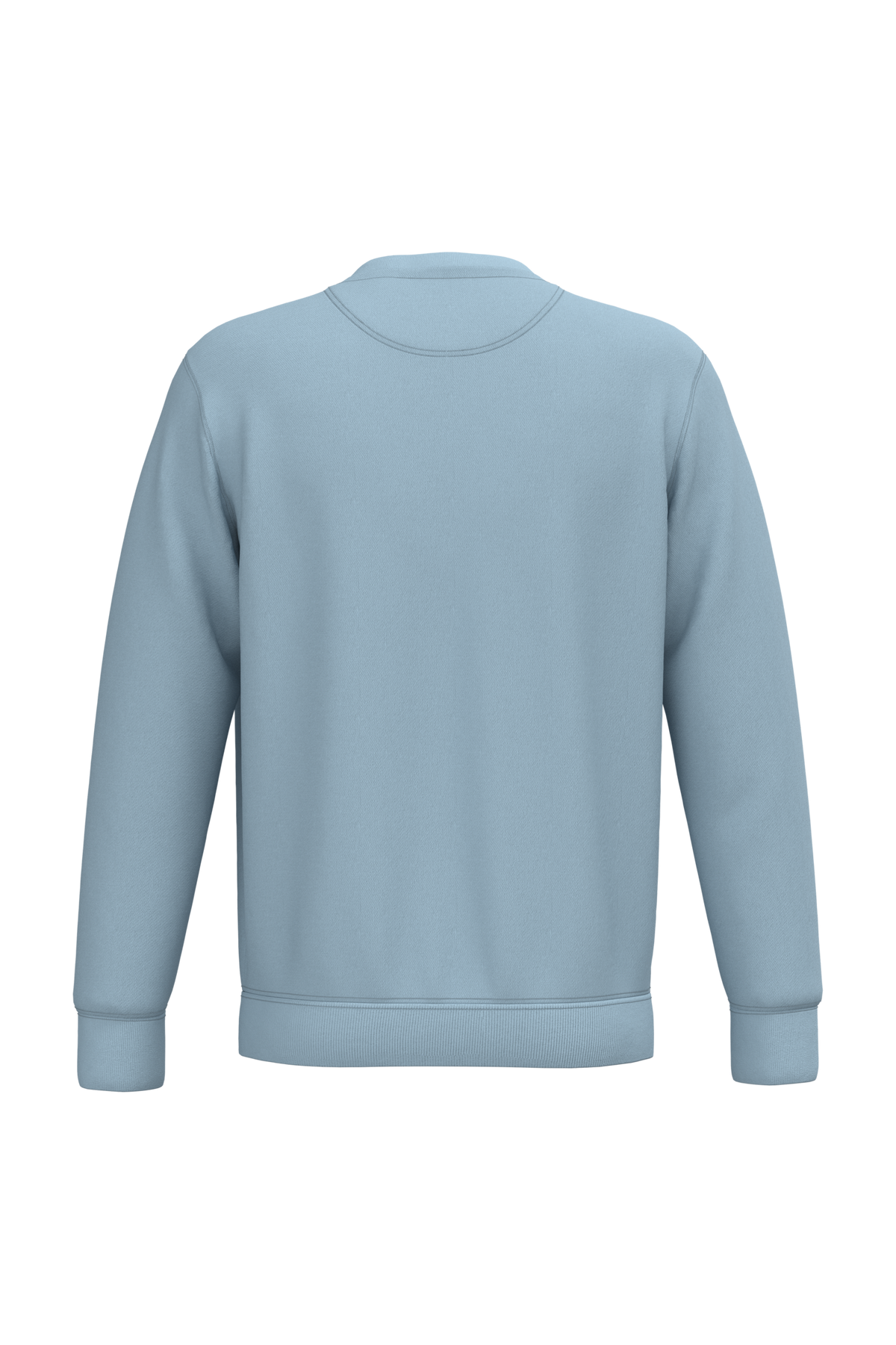 NS400 - Sudadera  ecorresponsable de cuello redondo unisex - Aquamarine - trasera