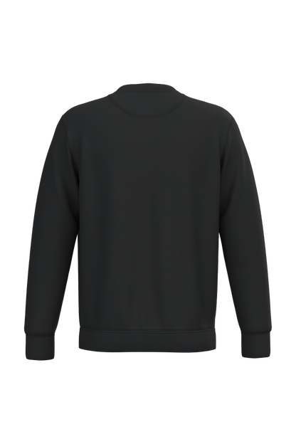 NS400 - Sudadera  ecorresponsable de cuello redondo unisex - Black - trasera