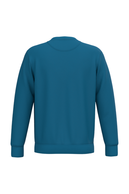 NS400 - Sudadera  ecorresponsable de cuello redondo unisex - Blue Sapphire - trasera