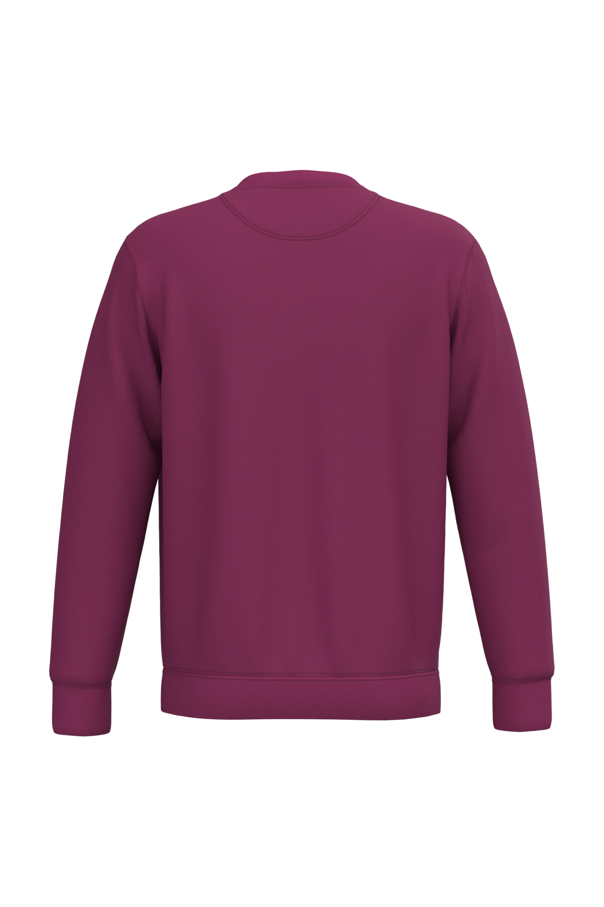 NS400 - Sudadera  ecorresponsable de cuello redondo unisex - Cherry Purple - trasera