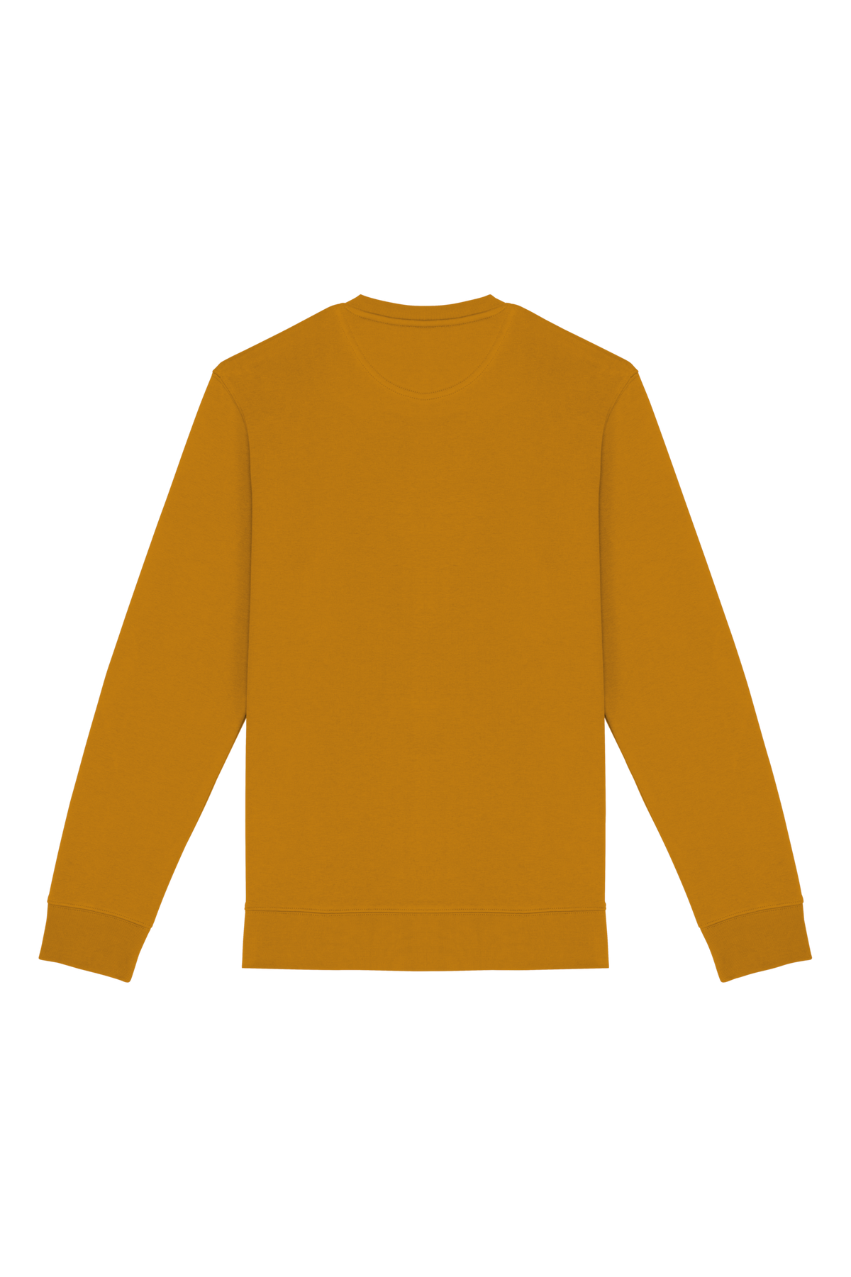 NS400 - Sudadera  ecorresponsable de cuello redondo unisex - Curcuma - trasera