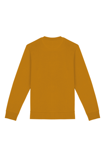 NS400 - Sudadera  ecorresponsable de cuello redondo unisex - Curcuma - trasera