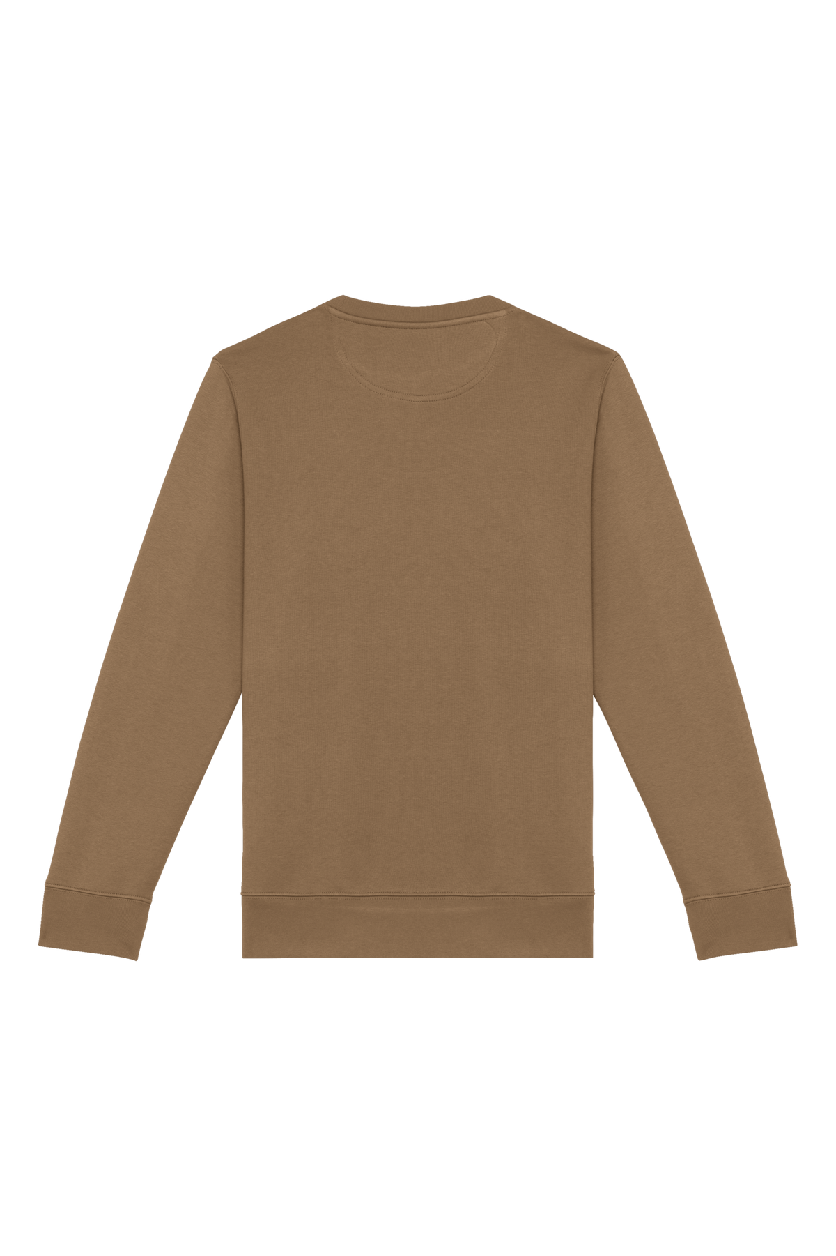 NS400 - Sudadera  ecorresponsable de cuello redondo unisex - Dark camel - trasera