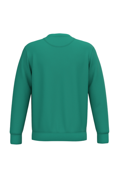 NS400 - Sudadera  ecorresponsable de cuello redondo unisex - Gemstone Green - trasera