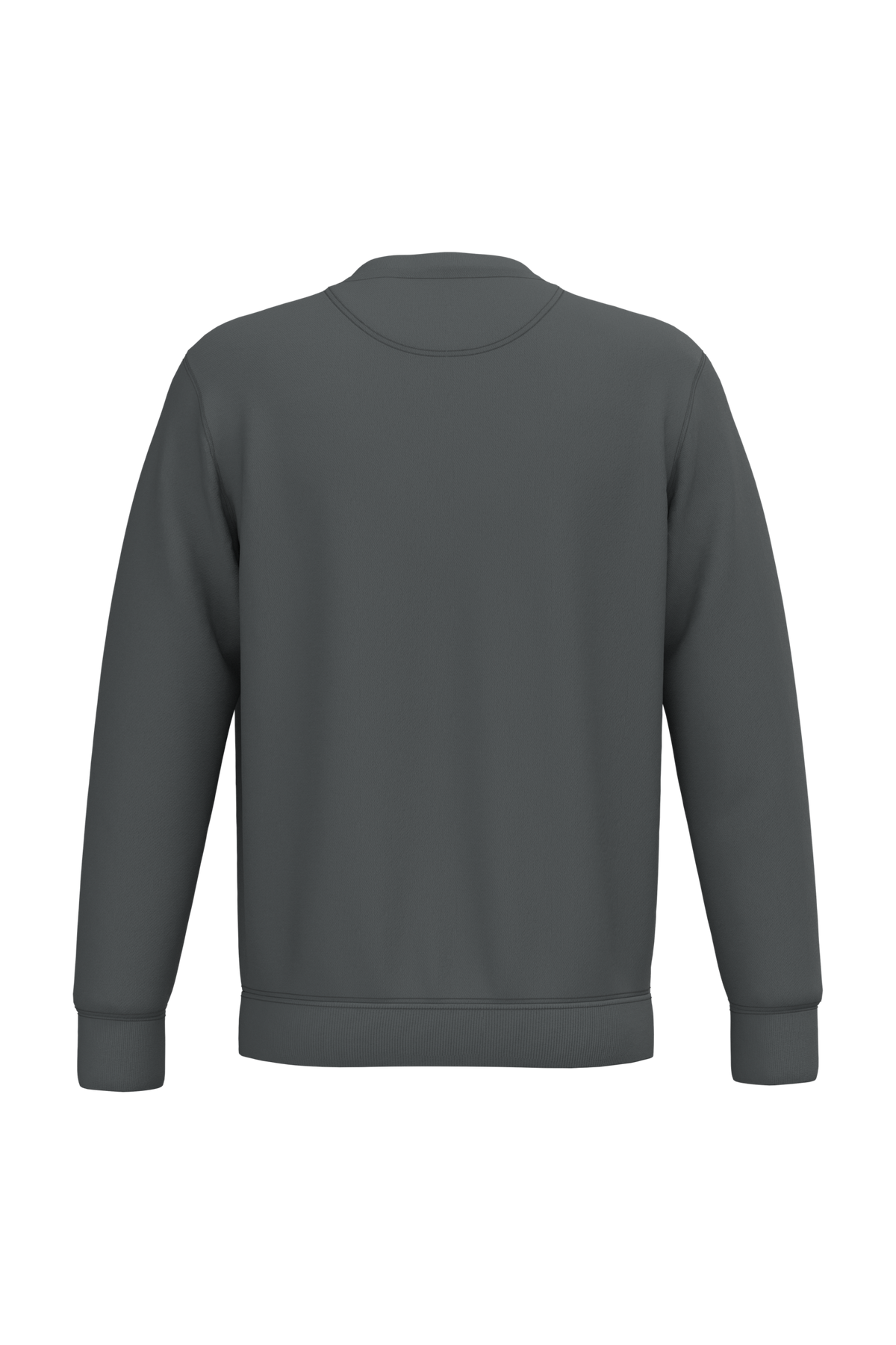 NS400 - Sudadera  ecorresponsable de cuello redondo unisex - Iron Grey - trasera