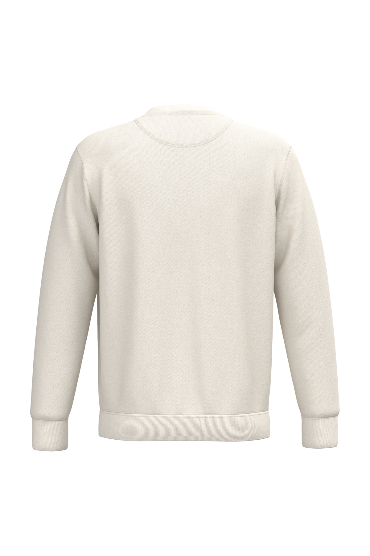 NS400 - Sudadera  ecorresponsable de cuello redondo unisex - Ivory - trasera