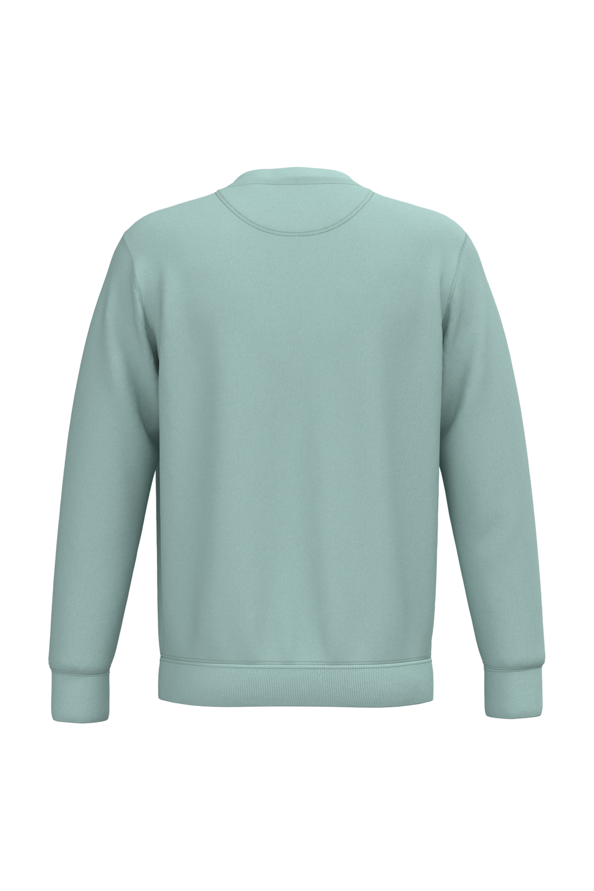 NS400 - Sudadera  ecorresponsable de cuello redondo unisex - Jade Green - trasera