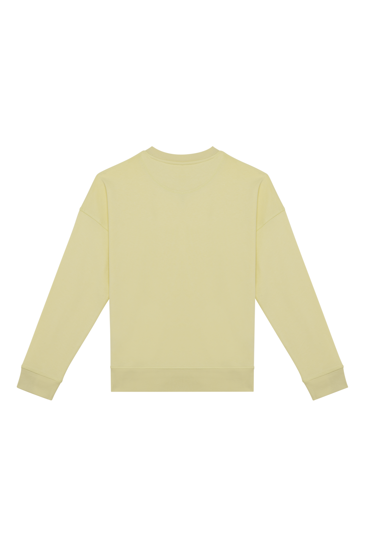 NS400 - Sudadera  ecorresponsable de cuello redondo unisex - Lemon Citrus - trasera