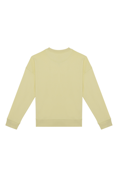 NS400 - Sudadera  ecorresponsable de cuello redondo unisex - Lemon Citrus - trasera